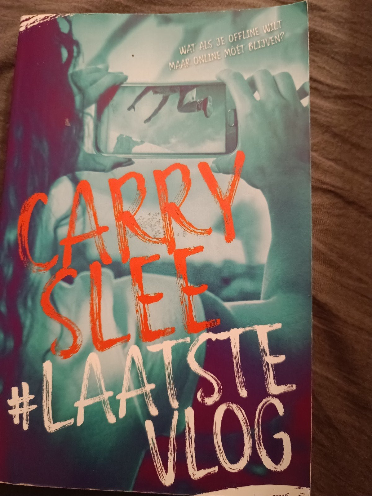 Carry Slee - #Laatste Vlog (Jeugdboek), Ophalen of Verzenden, Gelezen, Carry Slee, Fictie