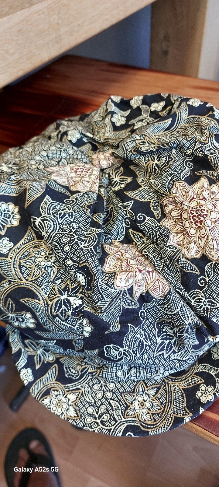 Unieke Batik Hoed Dames/Heren - Handgemaakt Design, Ophalen of Verzenden, Zo goed als nieuw, One size fits all
