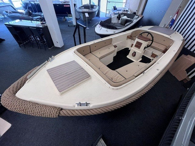 OUD HUIJZER 560 & YAMAHA 15 PK UNIEK MET ZWEMPLATEAU!, Watersport en Boten, Ophalen, Tender, Gebruikt, Nauta Maritiem