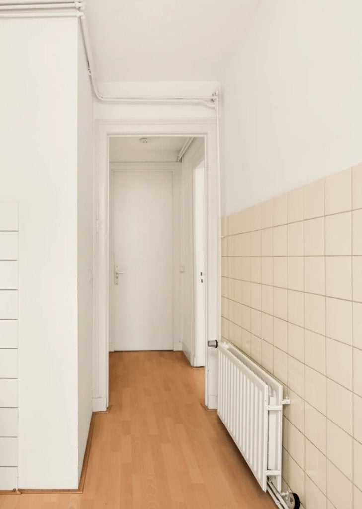 Gratis! Laminaatvloer - licht en warm - 62 m2, Ophalen, Gebruikt