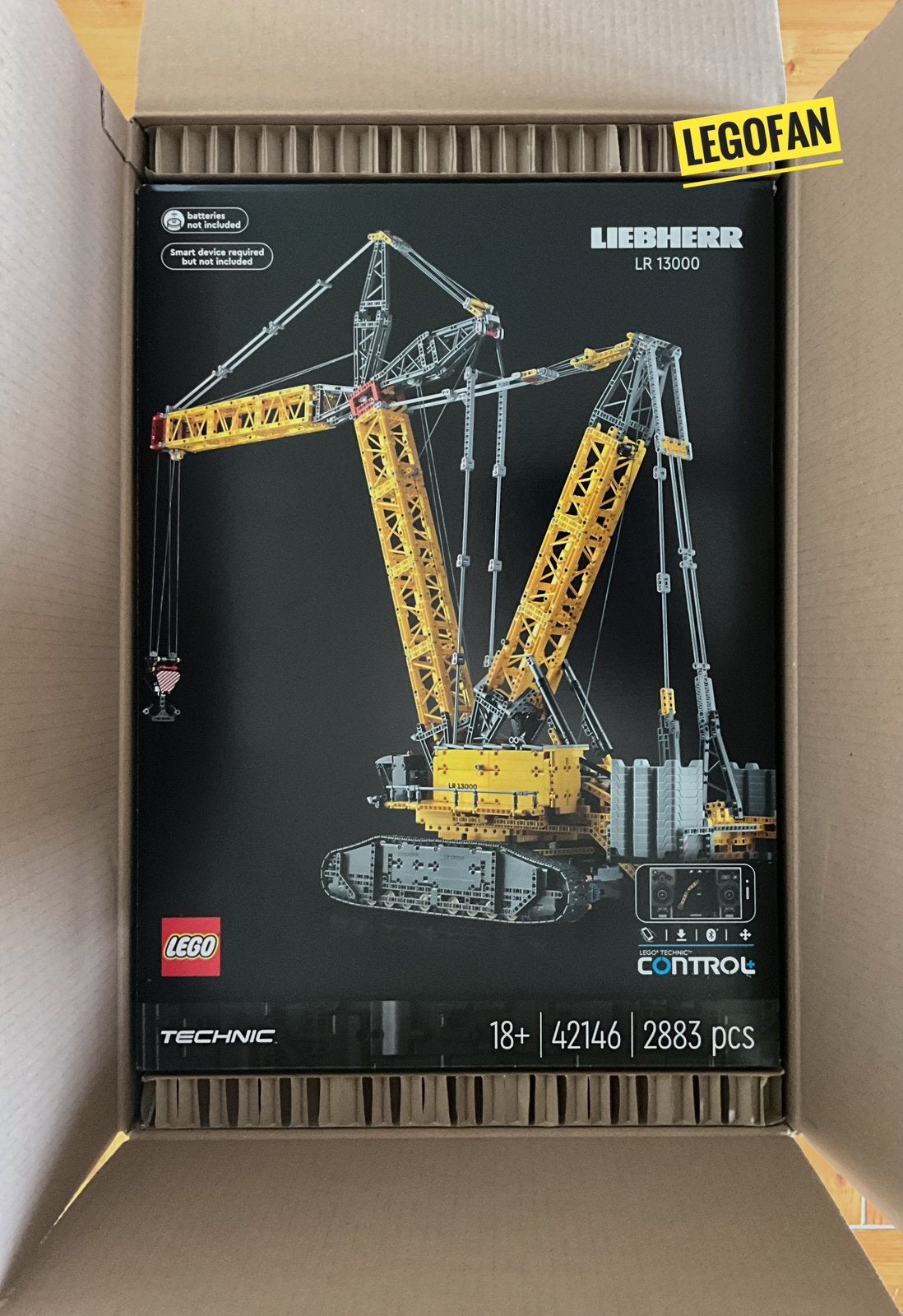 🆕 NIEUW (SEALED!): LEGO 42146 Liebherr Crawler Crane 13000, Lego, Nieuw, Ophalen of Verzenden, Technic