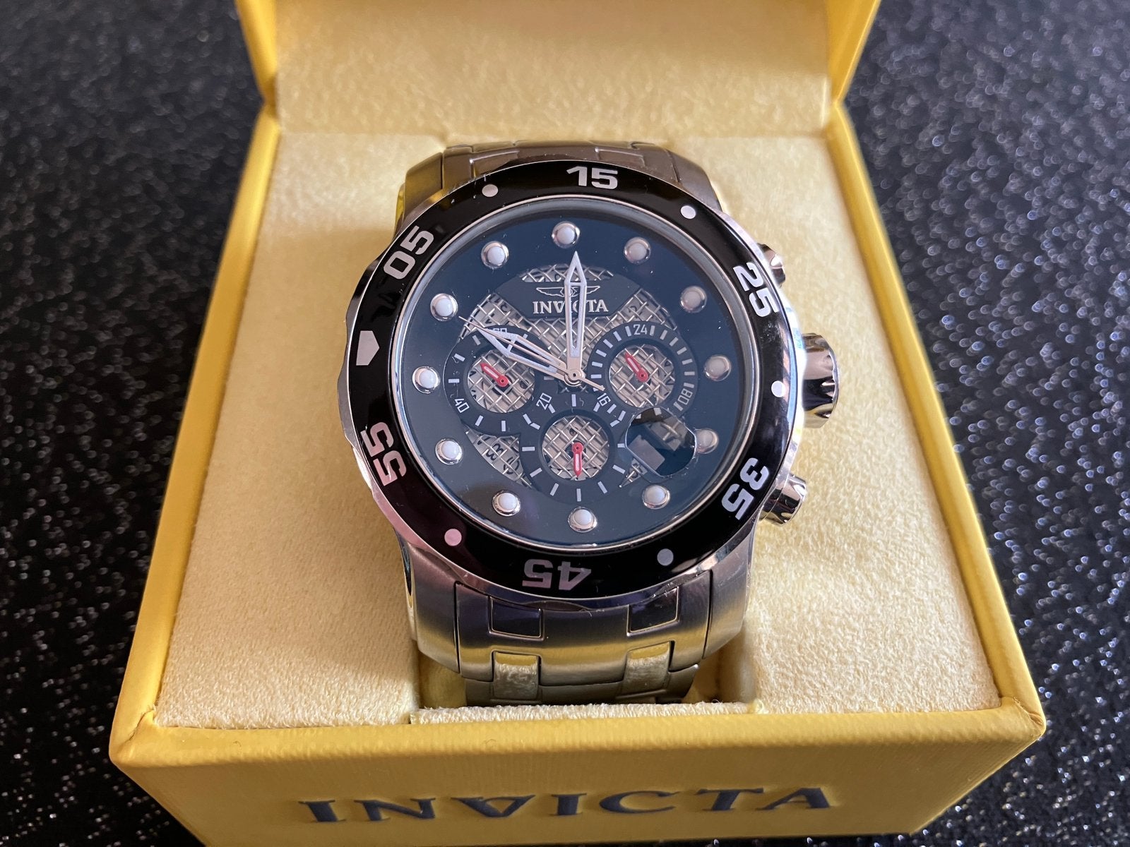 Invicta Master of the Oceans Pro Diver horloge Tritnite, Sieraden, Tassen en Uiterlijk, Horloges | Heren, Overige merken, Staal