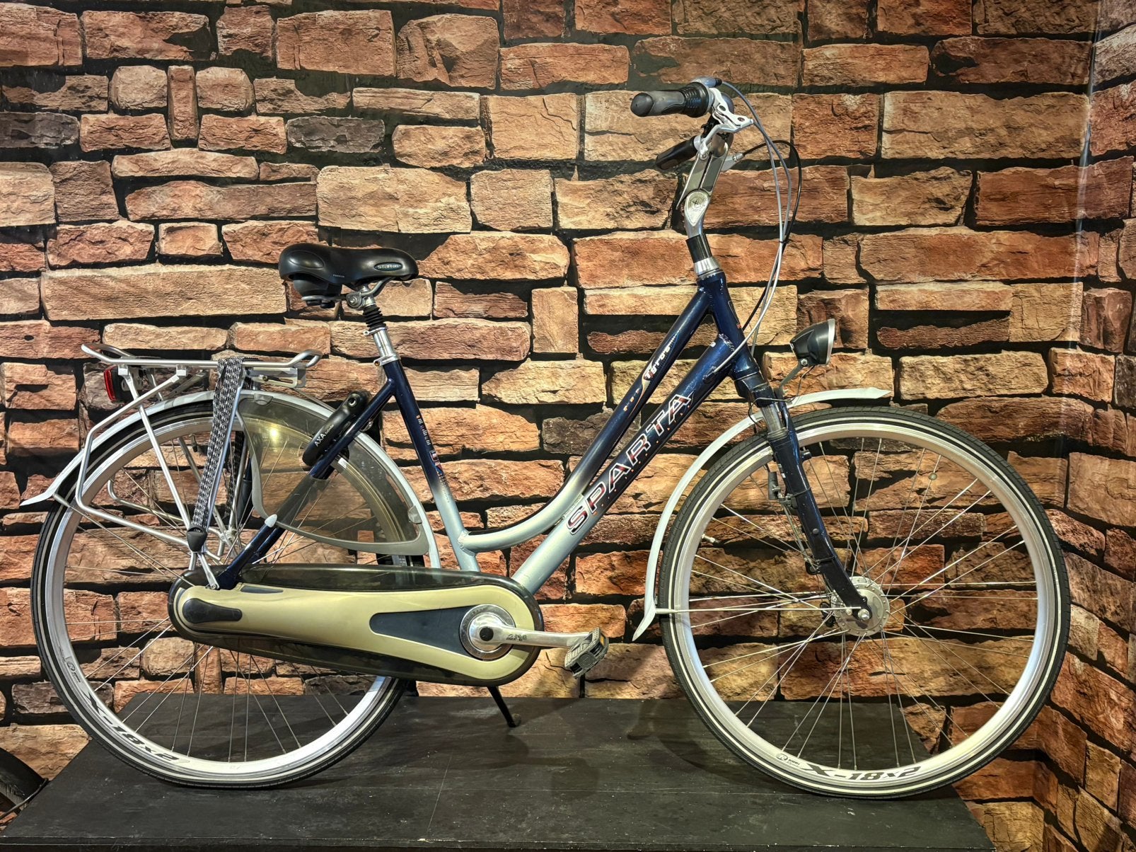 Sparta Damesfiets 50 CM lage frame/ low framesize, Ophalen, Sparta, 53 tot 56 cm, Versnellingen