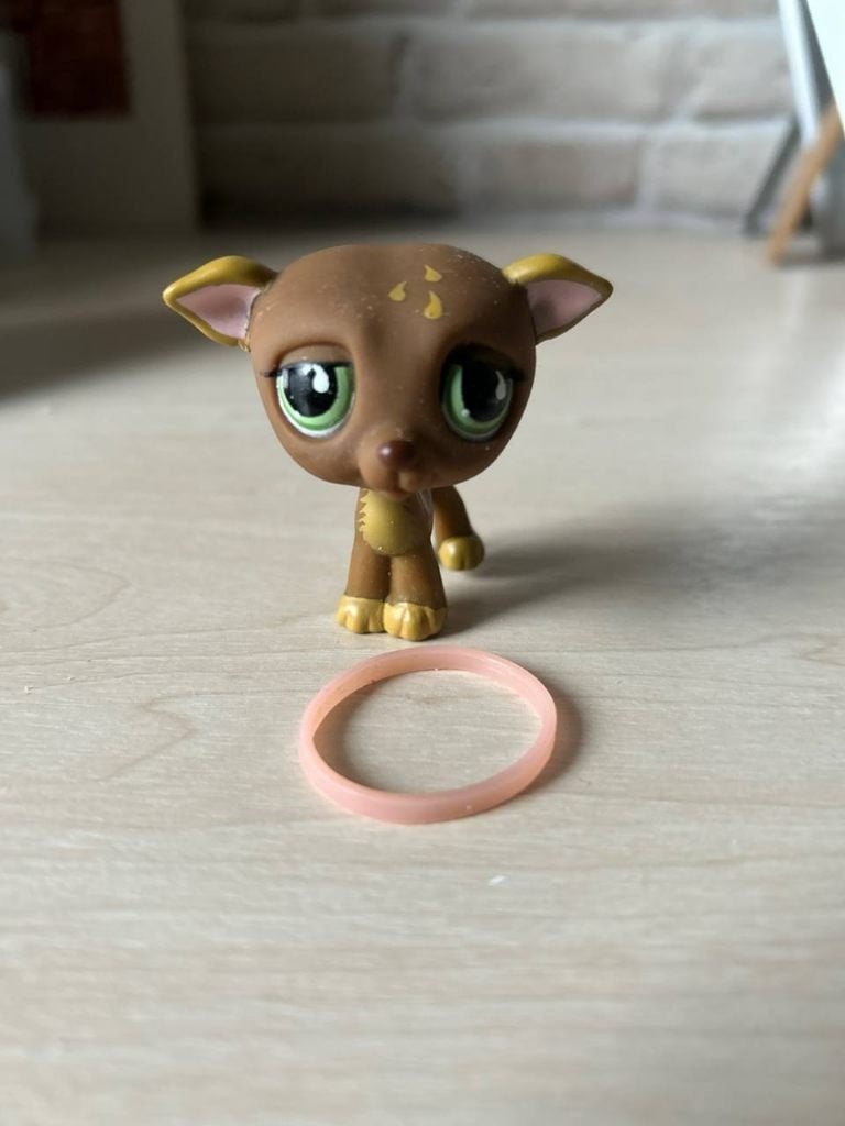 Littlest Pet Shop (LPS) Greyhound #507 2008, Verzamelen, Poppetjes en Figuurtjes, Ophalen, Gebruikt