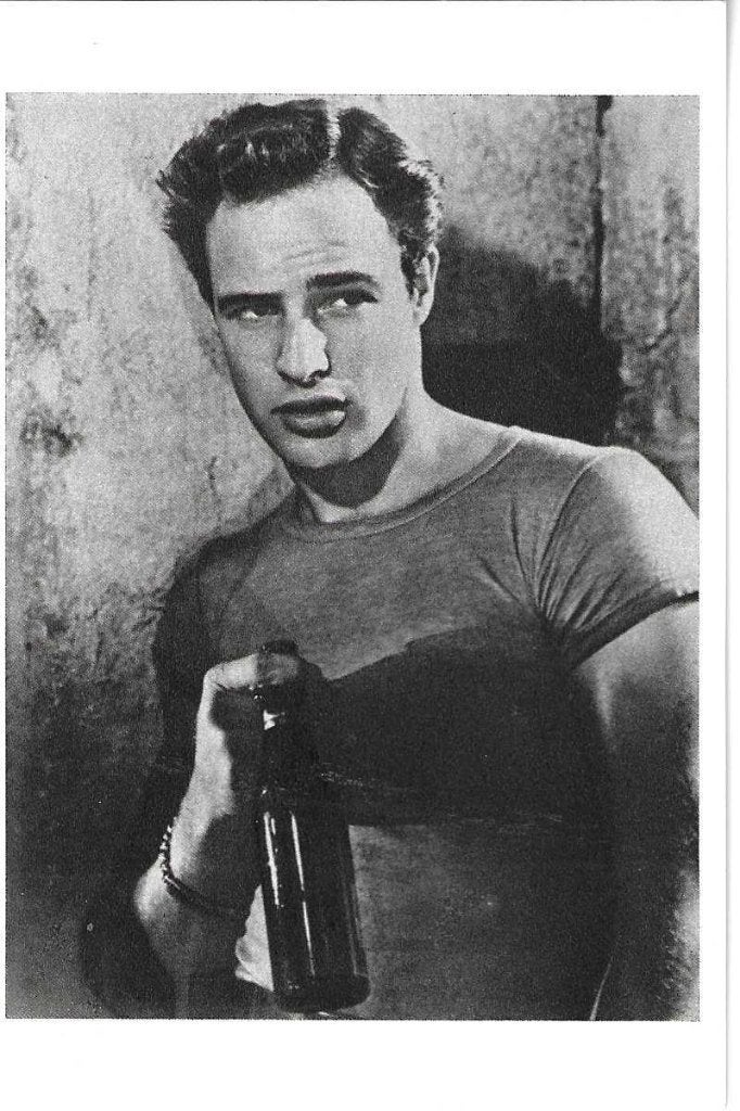 marlon brando  1952  elia kazan  ansicht 10x15cm, Verzenden, Zo goed als nieuw, Film, Foto of Kaart