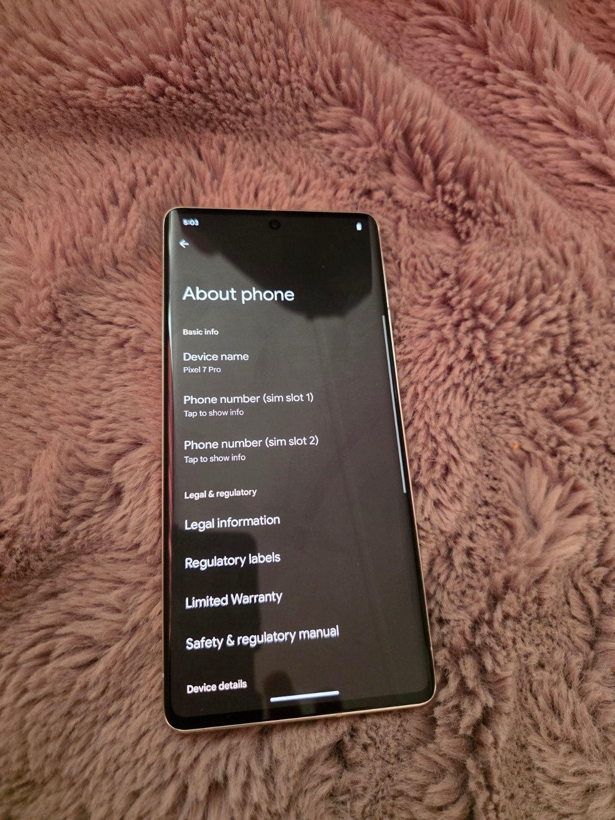 Foto 2 van Google Pixel 7 Pro Mintgroen(Hazel) –Zgan / Perfecte staat!