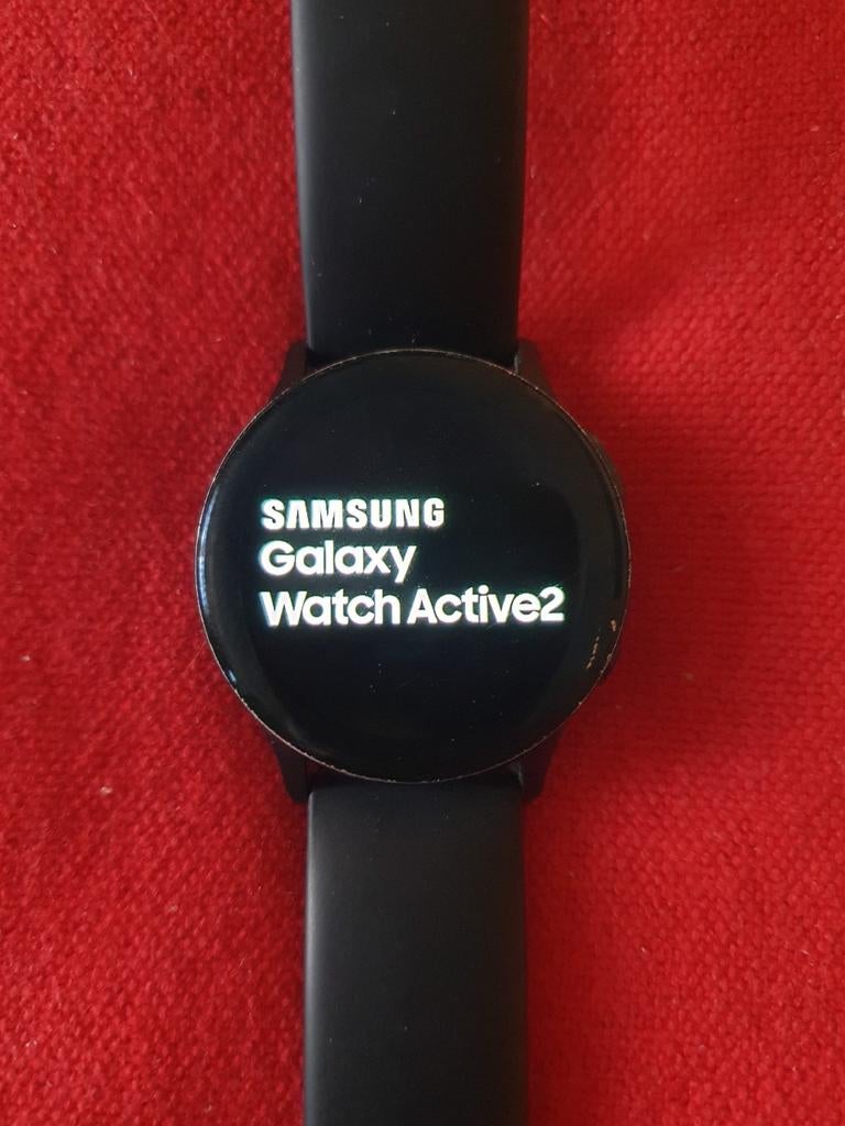 Gebruikte Samsung Galaxy Watch Active 2 - Sport & Dagelijks, Gebruikt, Zwart, Samsung ⌚️, Ophalen of Verzenden