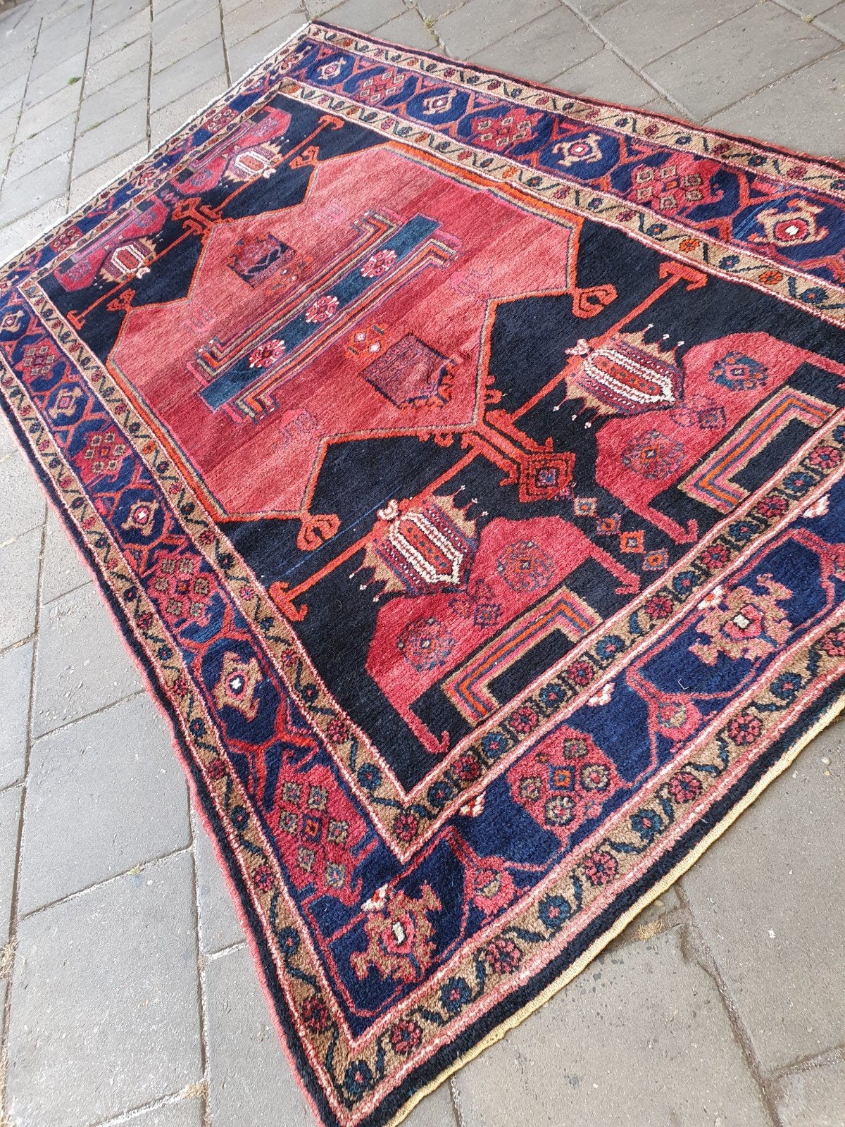 HELAAS VERKOCHT  Perzisch tapijt Neschen.260x145 cm, 100 tot 150 cm, 200 cm of meer, Ophalen of Verzenden, Zo goed als nieuw