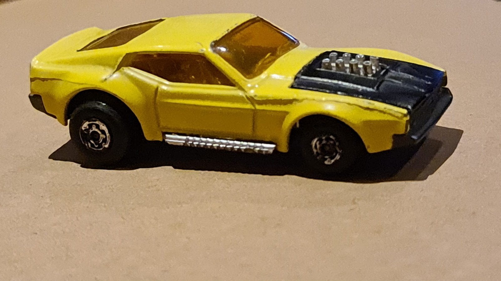 Vintage Matchbox Superfast Boss Mustang N. 44 uit 1972!!, Ophalen of Verzenden, Zo goed als nieuw, Auto's