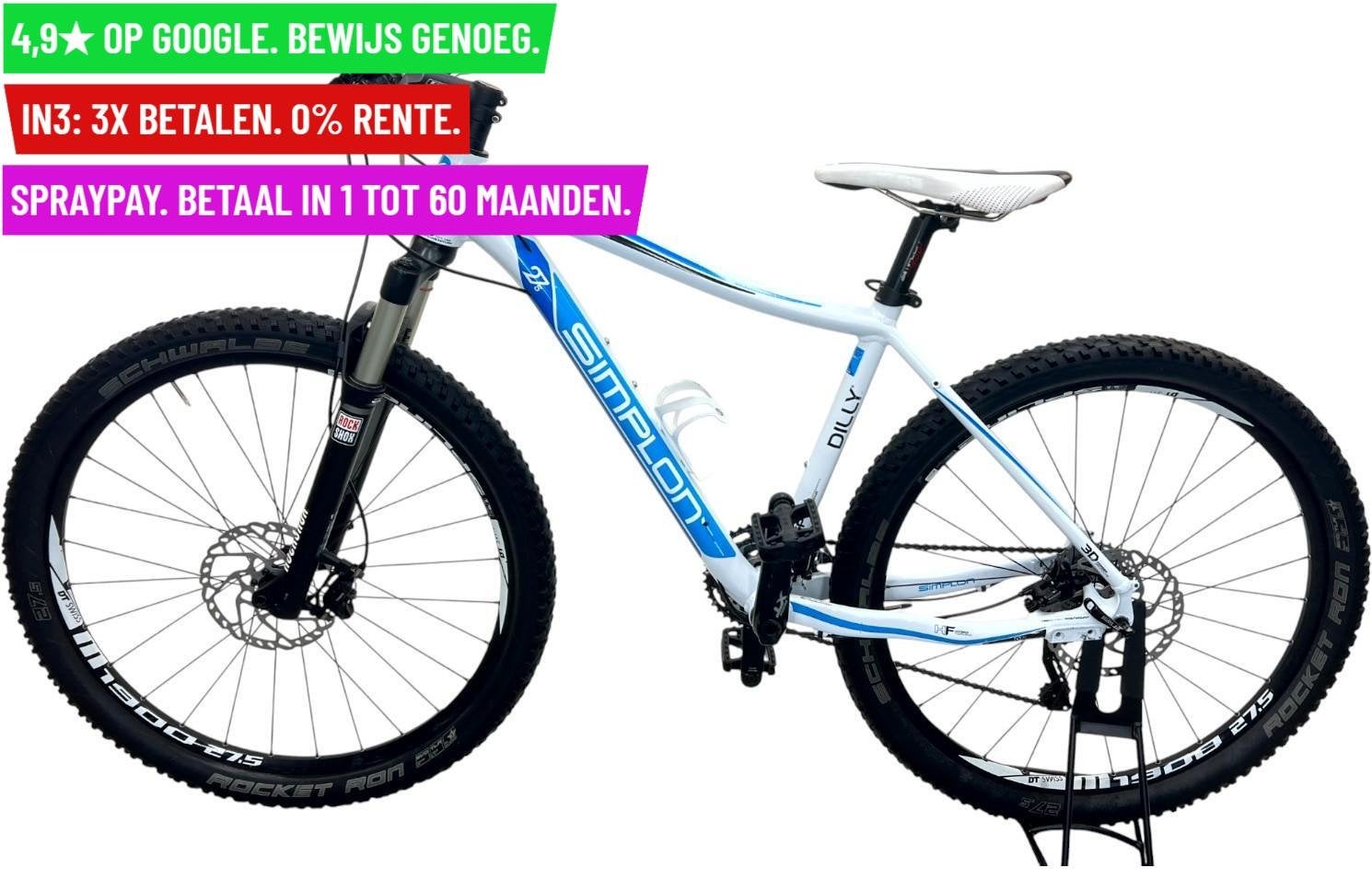Mountainbike Simplon Dilly 27.5"/45cm- Garantie/Levering, Overige merken, 9713 Bv Groningen, Facebikenl@gmail.com, 53 tot 57 cm