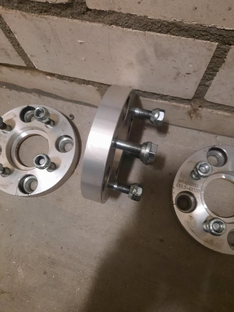 Wieladapters / spoorverbreders van 4x114.3 naar 4x100, Ophalen of Verzenden
