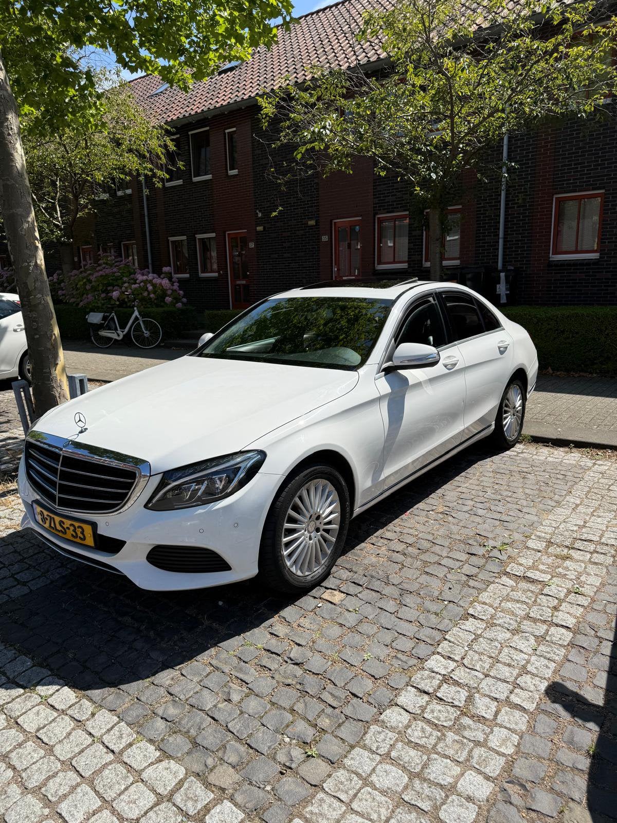 Mercedes-Benz C-Klasse C220 CDI 2.1 125KW Aut7 2014 Wit, Auto's, Mercedes-Benz, Automaat, Achterwielaandrijving, 1800 kg, 4 cilinders