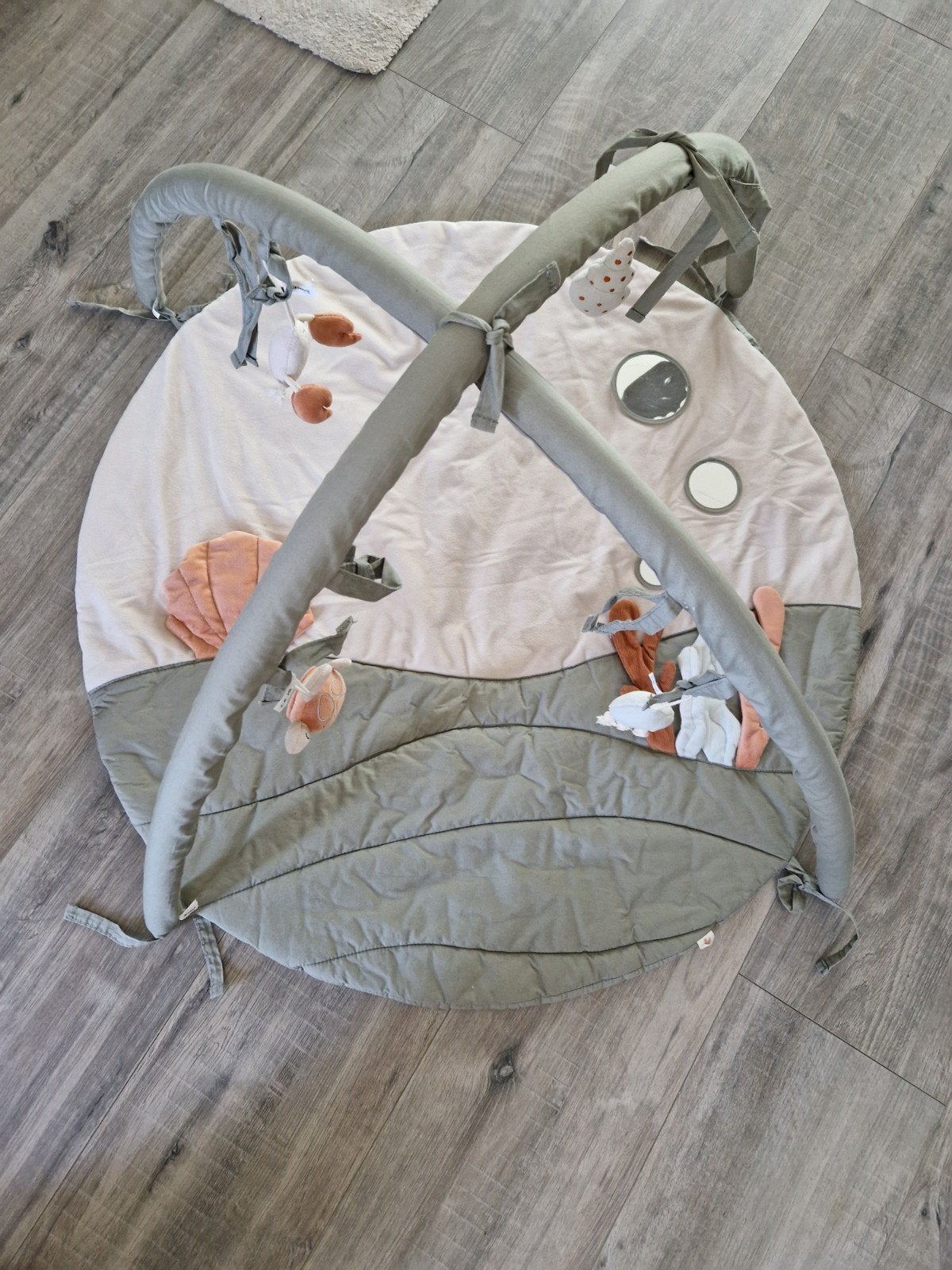 Hauck Speelkleed met babygym - Onderwaterwereld thema, Ophalen of Verzenden, Gebruikt, Speelkleed