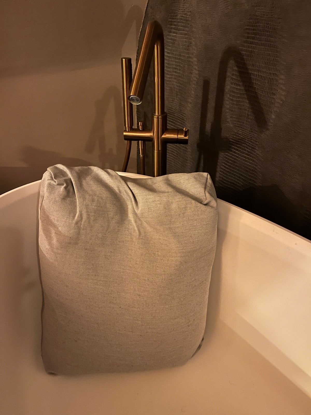 Badesofa Badkussen S - Grijs 50 bij 60 cm, Overige merken, Ophalen of Verzenden, Zo goed als nieuw, Overige typen