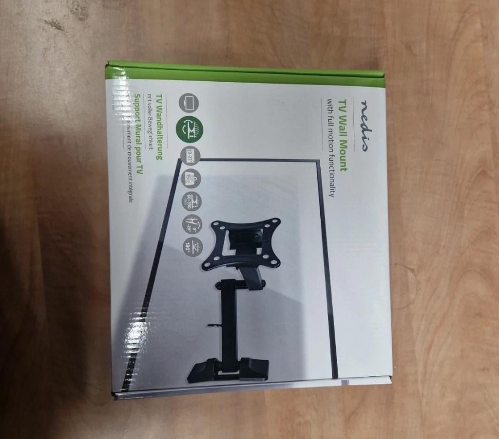 Nedis TV Muurbeugel met Volledige Bewegingsfunctionaliteit, Verzenden