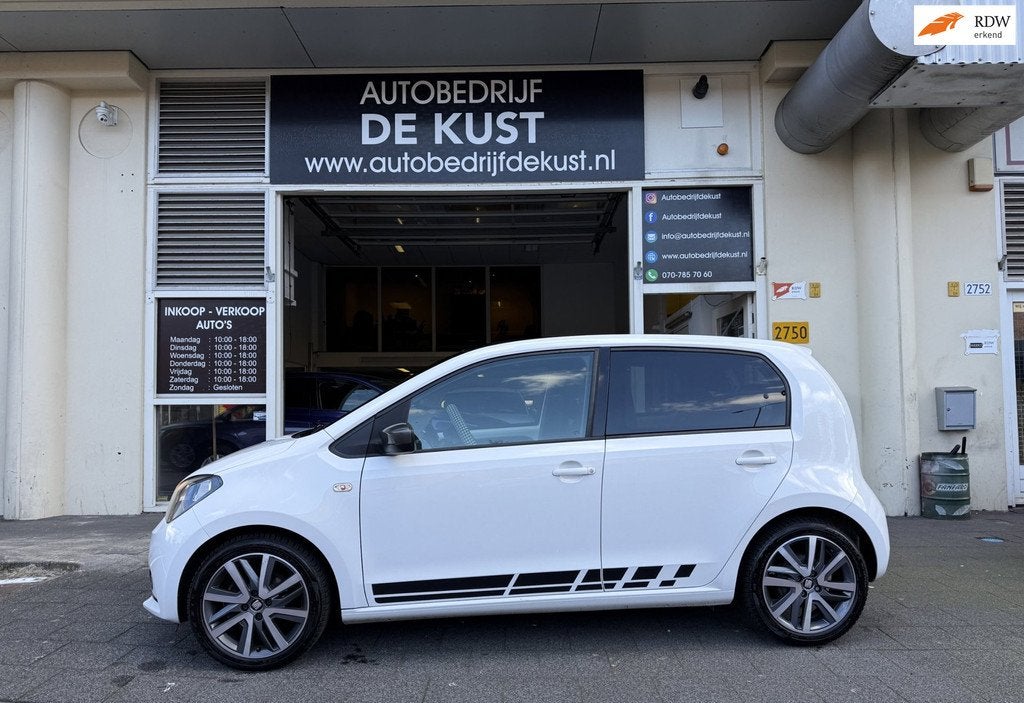 Seat Mii 1.0 FR 2018 5-Drs Cruise PDC Clima, Voorwielaandrijving, Electronic Stability Program (ESP), Gebruikt, 4 stoelen