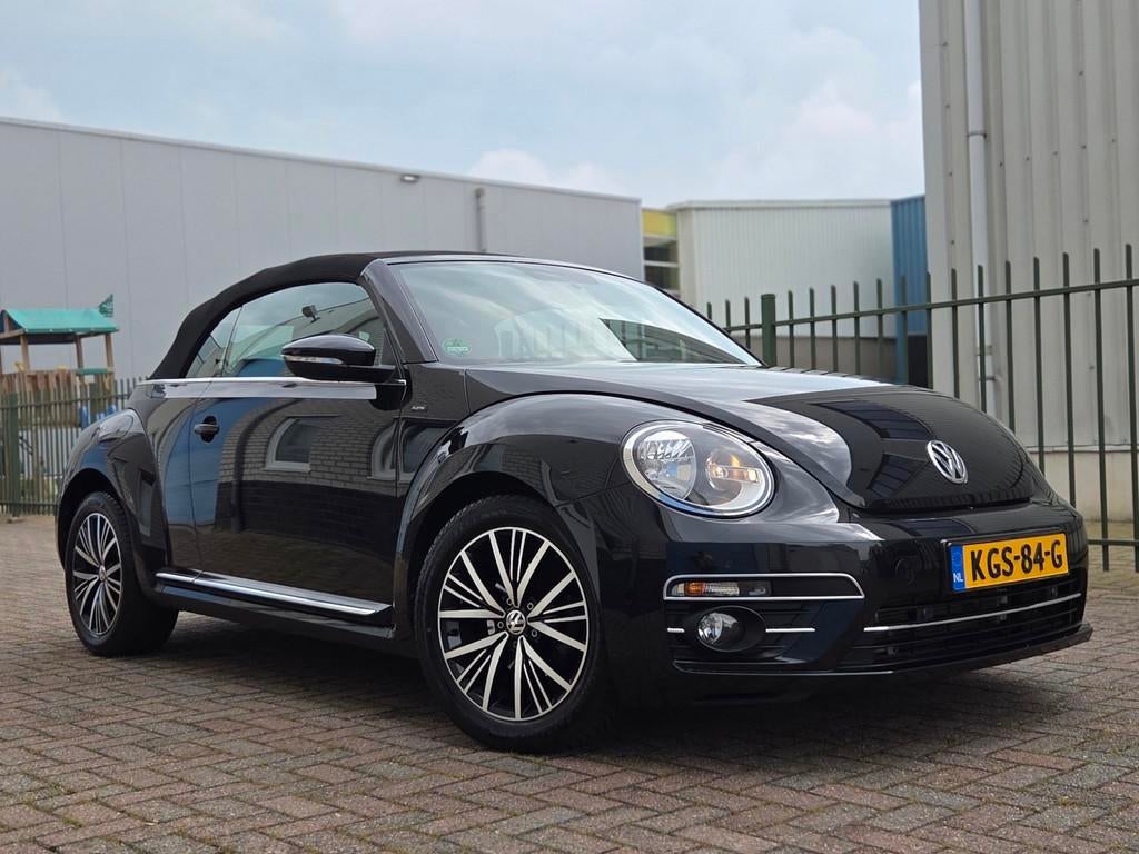 Volkswagen Beetle Cabriolet 1.2 TSI Airco-Navi-Leder-Camera, Voorwielaandrijving, Gebruikt, 4 cilinders, Cabriolet