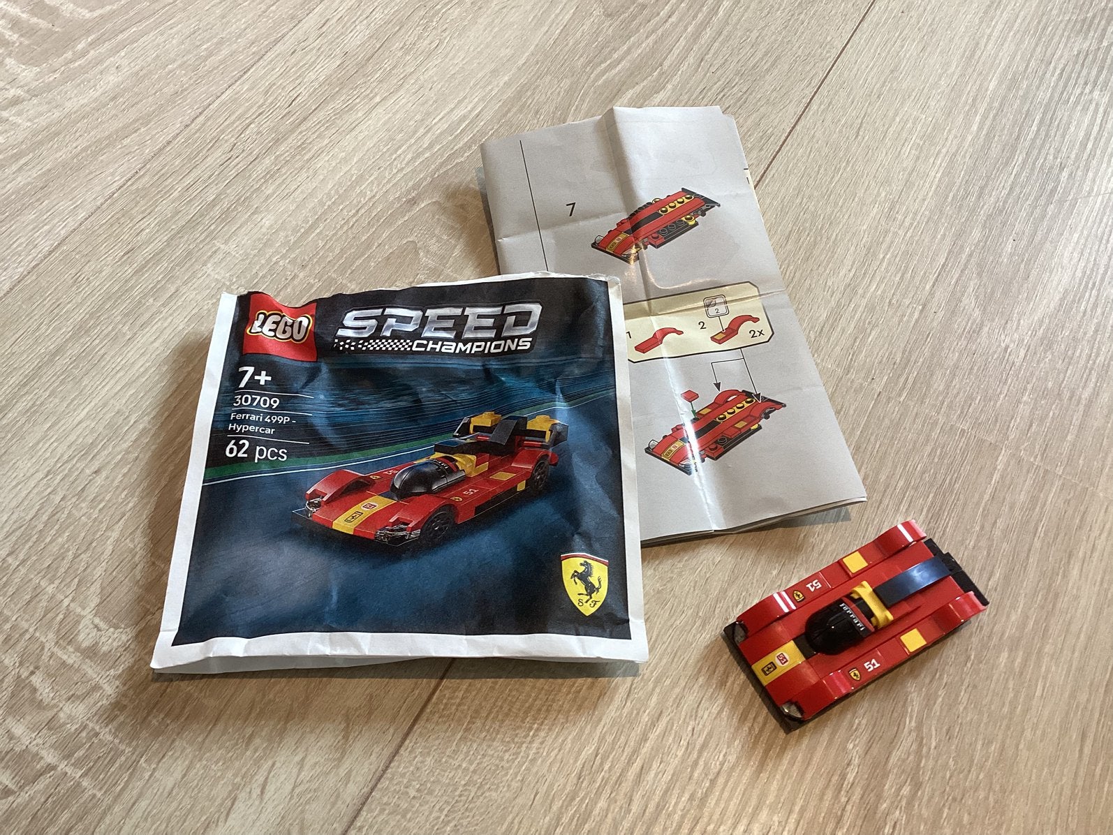 Lego 30709 speed champions, Ophalen, Gebruikt