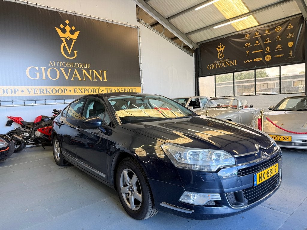 Citroen C5 2.0 16V Comfort inruil mogelijk, Auto's, Citroën, Gebruikt, 4 cilinders, Blauw, 11 km/l