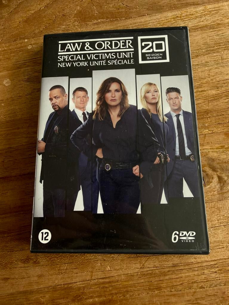 Law & Order: Special Victims Unit svu complete seizoen 20, Vanaf 12 jaar, Verzenden, Zo goed als nieuw, Boxset