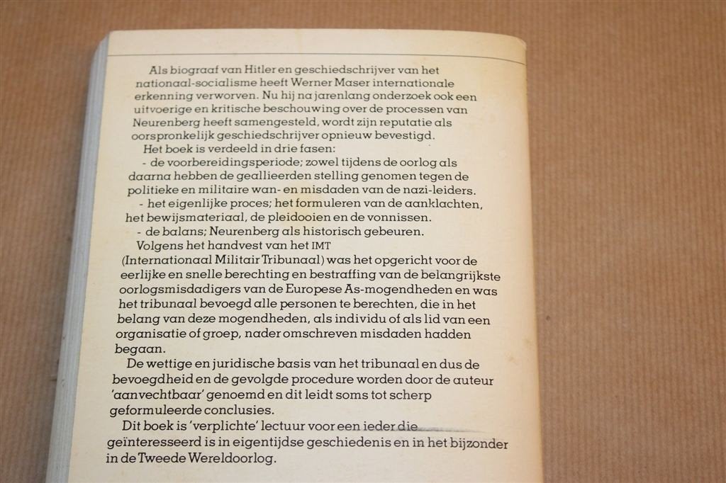 Tribunaal van Neurenberg — Nazi-regime voor Rechters, Ophalen of Verzenden, Gelezen, Europa