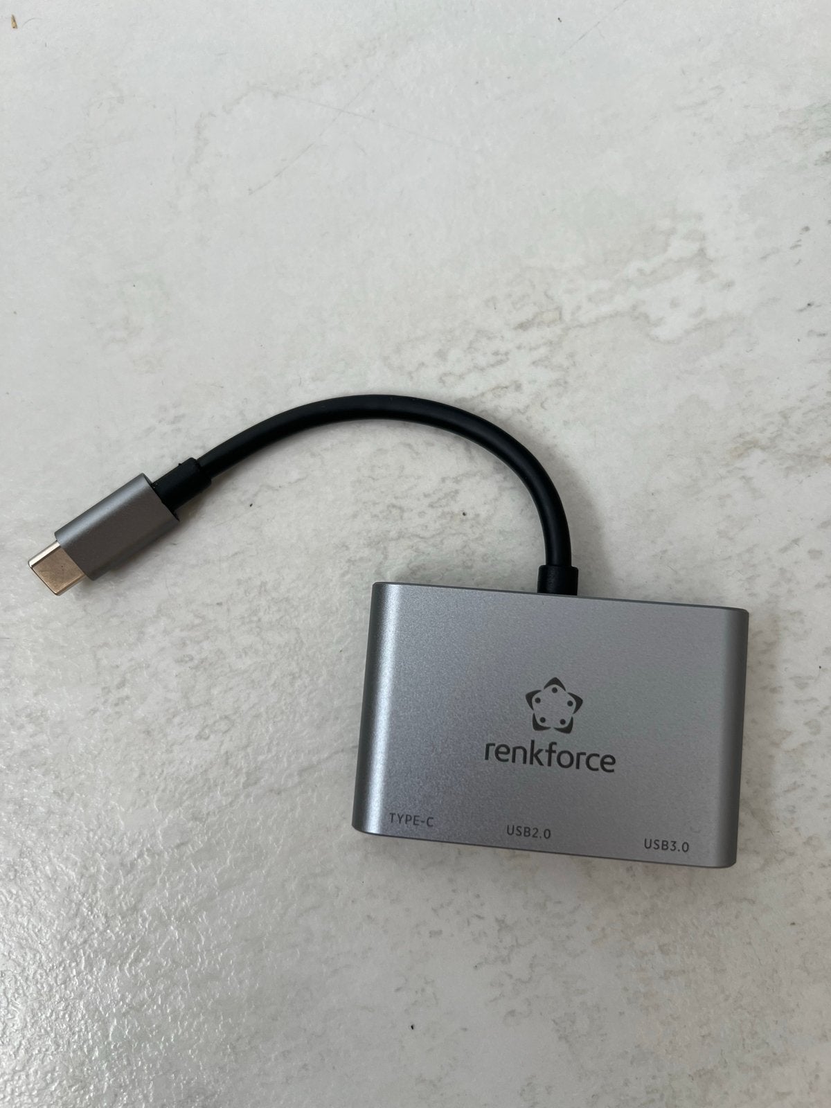 Renkforce USB-C Hub met USB 2.0 en USB 3.0 poorten, Ophalen, Gebruikt