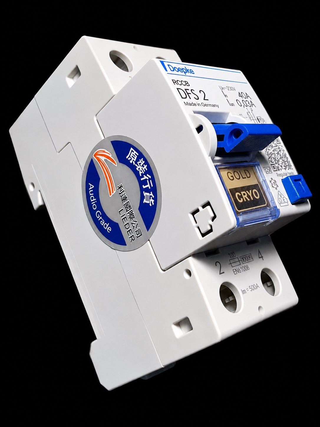 Doepke DFS-2 for Audio 40A Cryo RCCB aardlekschakelaar, Hoenderberg 1 3825 CT Amersfoort Nederland, Windmill Audio™, Nieuw, David.liefting@hotmail.com