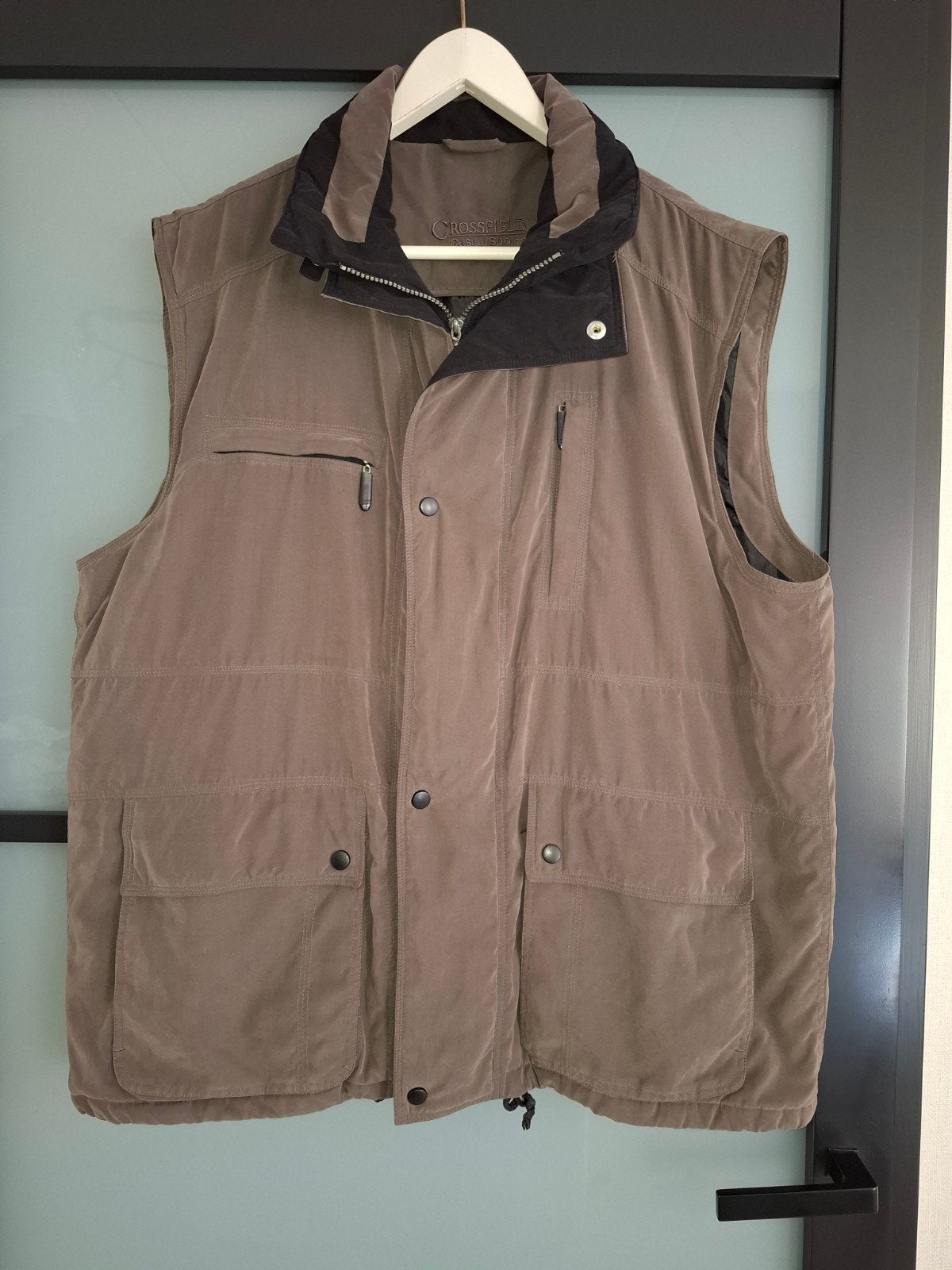 Crossfield heren bodywarmer, maat XXL., Kleding | Heren, Crossfield, Bruin, Overige maten, Ophalen of Verzenden