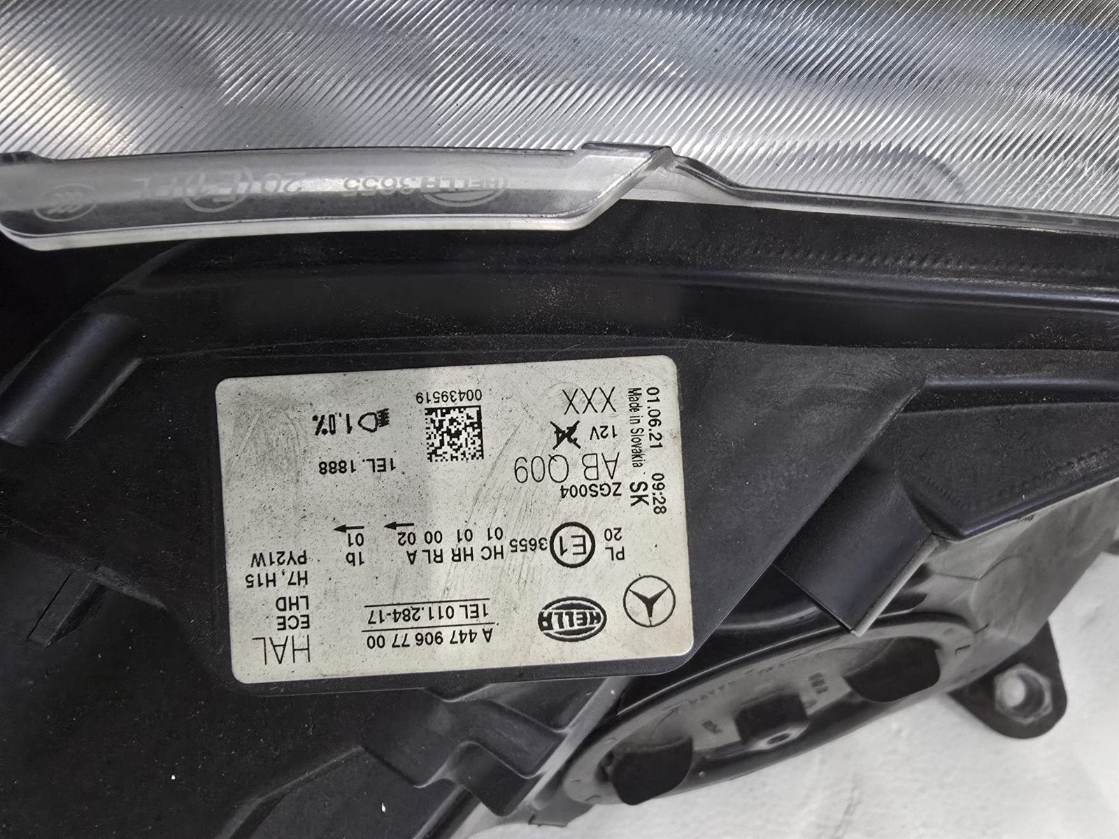 Originele Mercedes Vito W447 Koplampen Set, Ophalen of Verzenden, Gebruikt, Mercedes-Benz