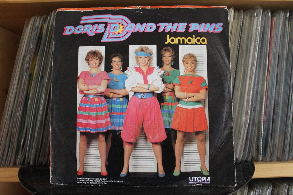 7" Single Doris D And The Pins - Jamaica / Bad Luck Honey, Gebruikt, 7 inch, Ophalen of Verzenden, Pop