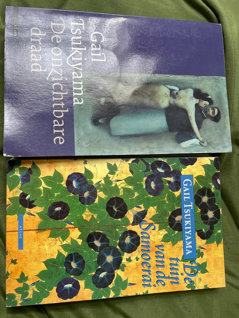 Gail Tsukiyama - De onzichtbare draad & De tuin van de Samoe, Boeken, Ophalen of Verzenden, Gelezen, Nederland