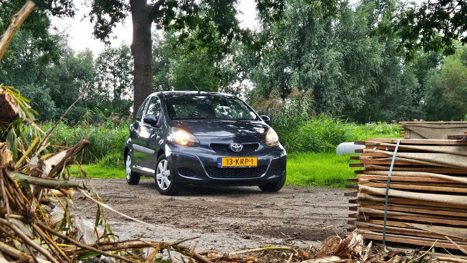 Toyota Aygo - Airco -  Elk jaar dealer onderhoud-1e eigenaar, Dealer onderhouden, Stof, 68 pk, Elektrische ramen