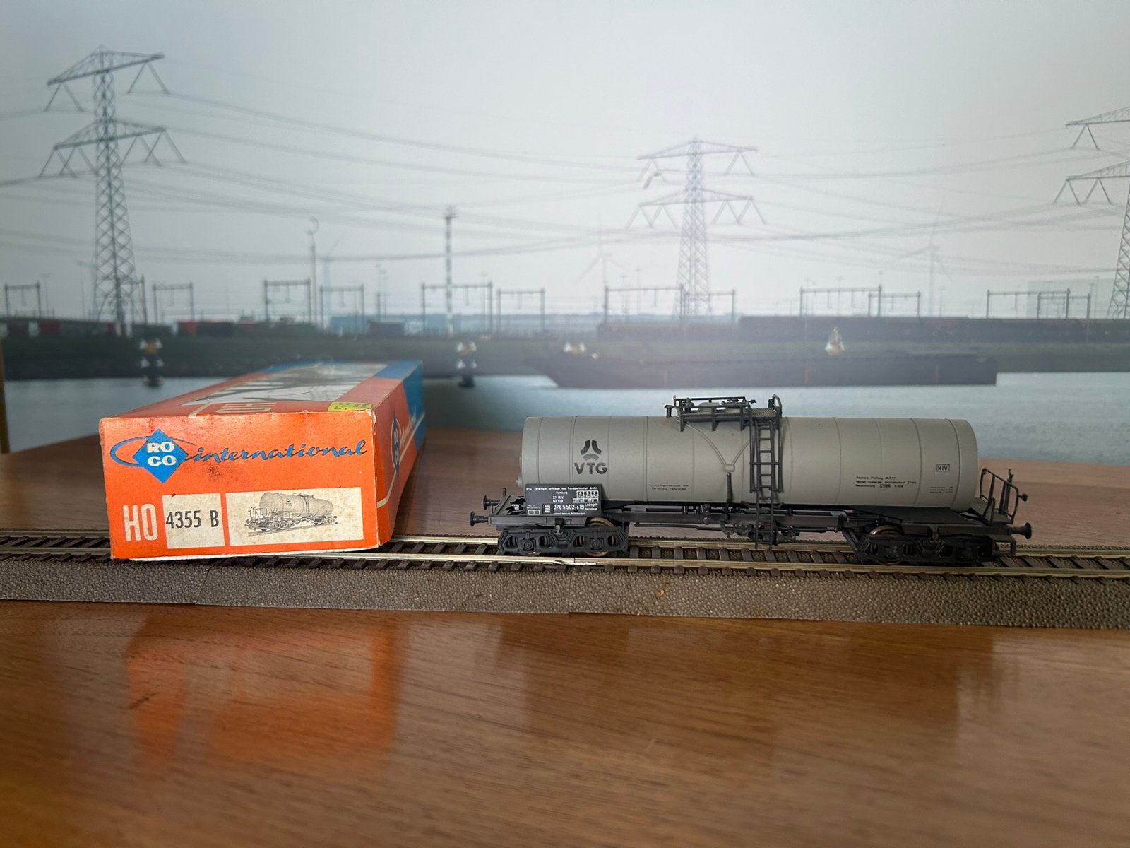 Roco H0 4355 B VTG Ketelwagon - Zo goed als nieuw, Ophalen of Verzenden, Zo goed als nieuw, Wagon, Roco