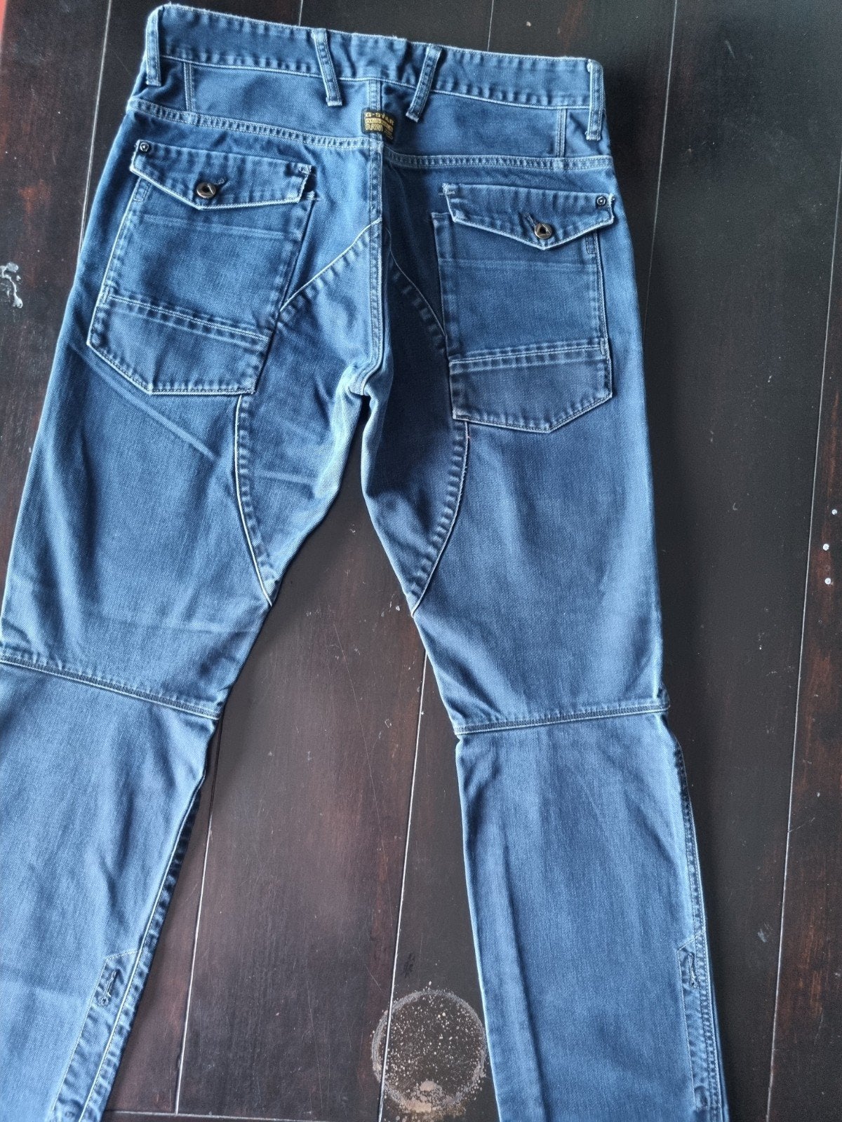 CLASSIC G STAR RAW GENERAL 5620 TAPERED 040 STRAIGHT 34/34, G-Star Raw, Blauw, Ophalen of Verzenden, Zo goed als nieuw