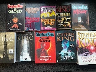 Stephen King boeken – Partij van 10 boeken, Ophalen, Gelezen, Stephen King