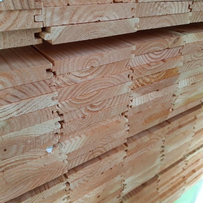 Douglas dakbeschot, mes- en groefplanken, vellingdelen hout, Ophalen, Nieuw, 250 cm of meer, Planken