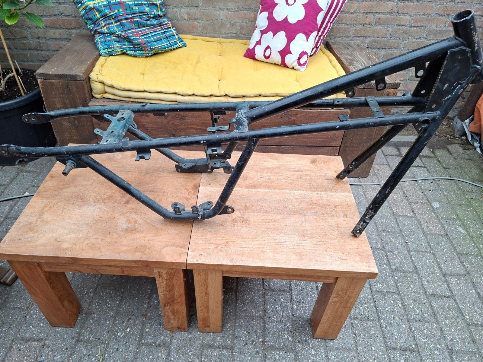 Moto Guzzi V35 frame - Gebruikt, Ophalen, Gebruikt