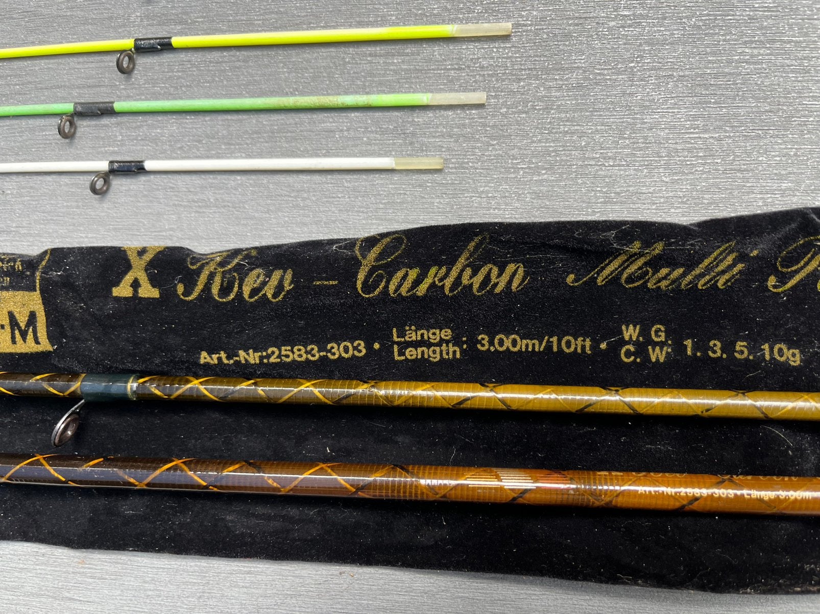 Old Skool DAM Carbon Multi Picker 3.0 M, Watersport en Boten, Hengelsport | Witvissen, Ophalen, Zo goed als nieuw, Werphengel