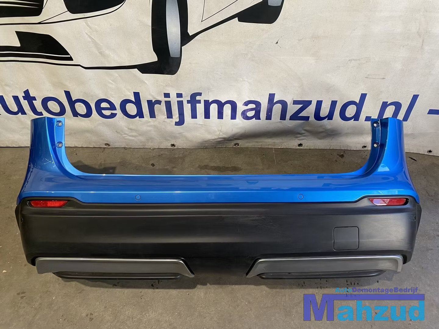 NISSAN QASHQAI 2 J11 Blauw achterbumper bumper 2013-2021, Takashima 1-chome 1-1
220-8686  Yokohama, Ophalen of Verzenden, Achter