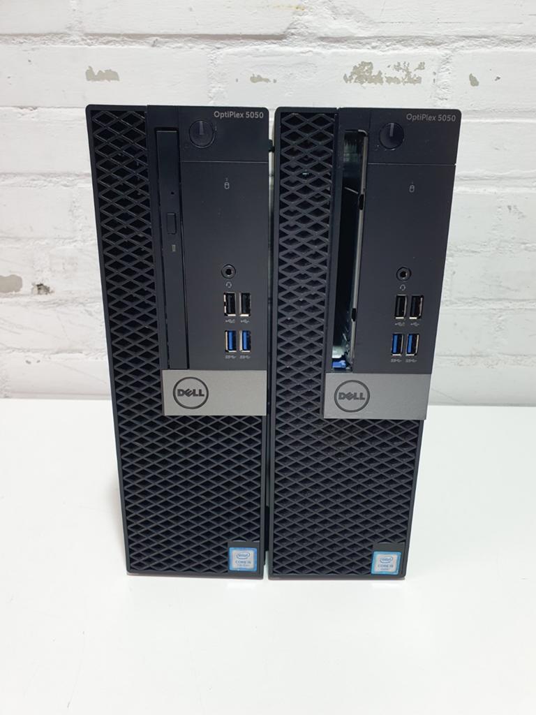 2x Dell OptiPlex 5050 i5-7500/6500 16GB DDR4 256GB SSD Win11, Computers en Software, Desktop Pc's, 750GB, ., Dell Optiplex 5050 SFF