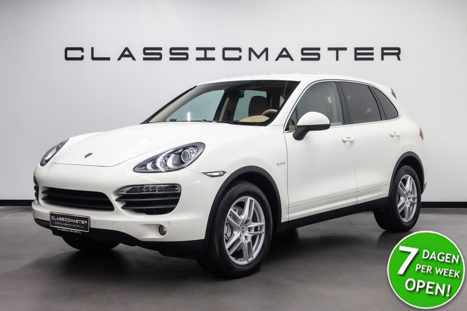 Porsche Cayenne 3.0 S Hybrid Btw auto, Fiscale waarde € 8., Automaat, 2240 kg, Gebruikt, Beige