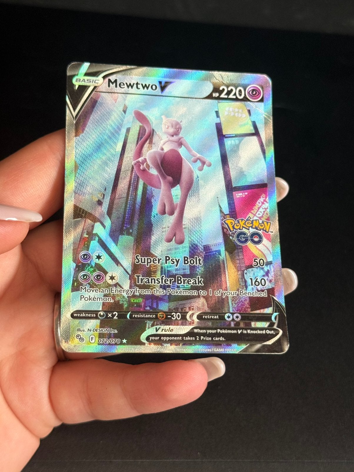 🌍 Mewtwo V 072 🌍, Ophalen of Verzenden