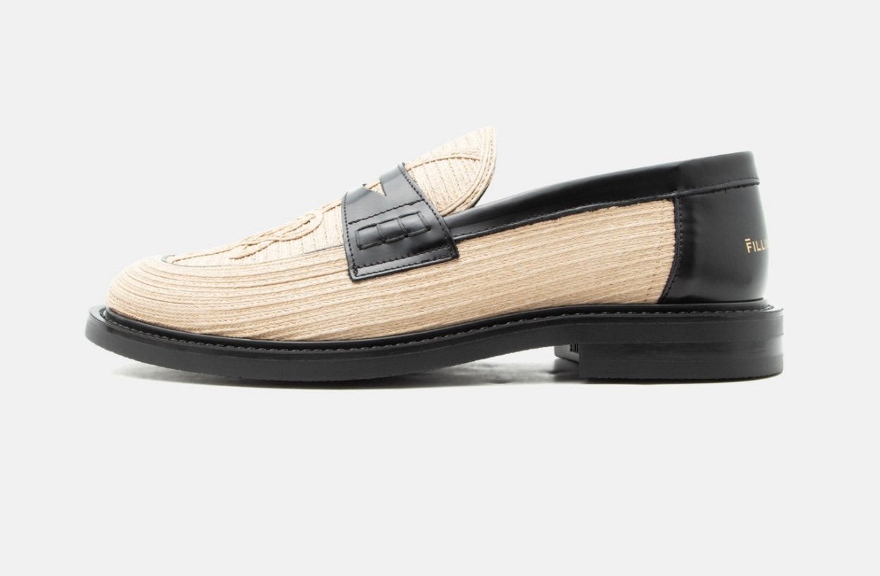 NIEUW Filling Pieces Loafers/Instapper EU 46 Zwart/Beige, Loafers, Overige kleuren, Verzenden, Nieuw