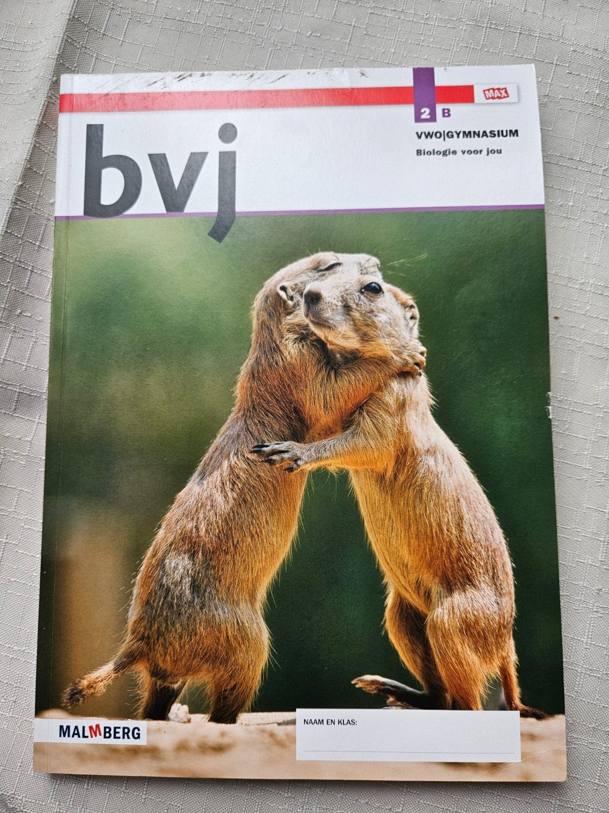 Gloednieuw Biologie voor jou 2B VWO/GYMNASIUM - Malmberg, Boeken, Ophalen of Verzenden, Zo goed als nieuw, VWO, Biologie