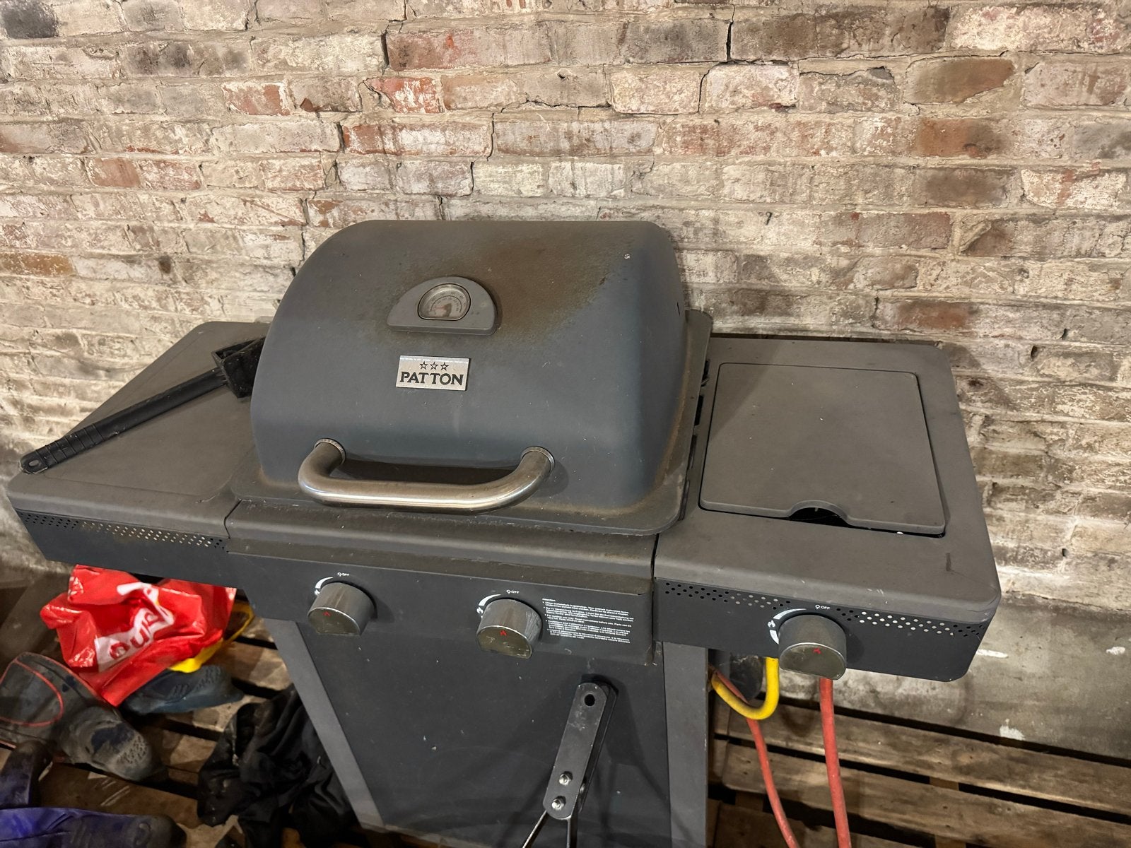 Patton gasbarbecue, Tuin en Terras, Ophalen, Gebruikt
