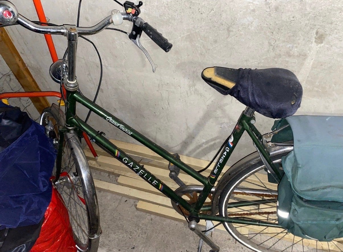 Gazelle Grand Tourist damesfiets - Groen, Ophalen, Velgrem, Versnellingen, Gazelle