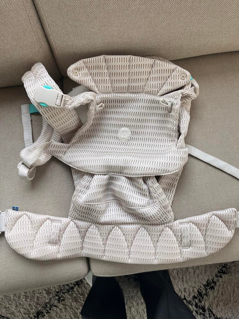 Draagzak Najell Rise Almond Beige, Kinderen en Baby's, Babydragers en Draagdoeken, Overige merken, Buik of Rug, Nieuw, Ophalen of Verzenden