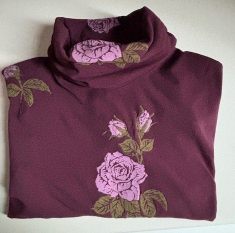 Benetton dunne top colpully - paars - one size S - GRATIS, Kleding | Dames, Ophalen of Verzenden, Zo goed als nieuw, Maat 38/40 (M)