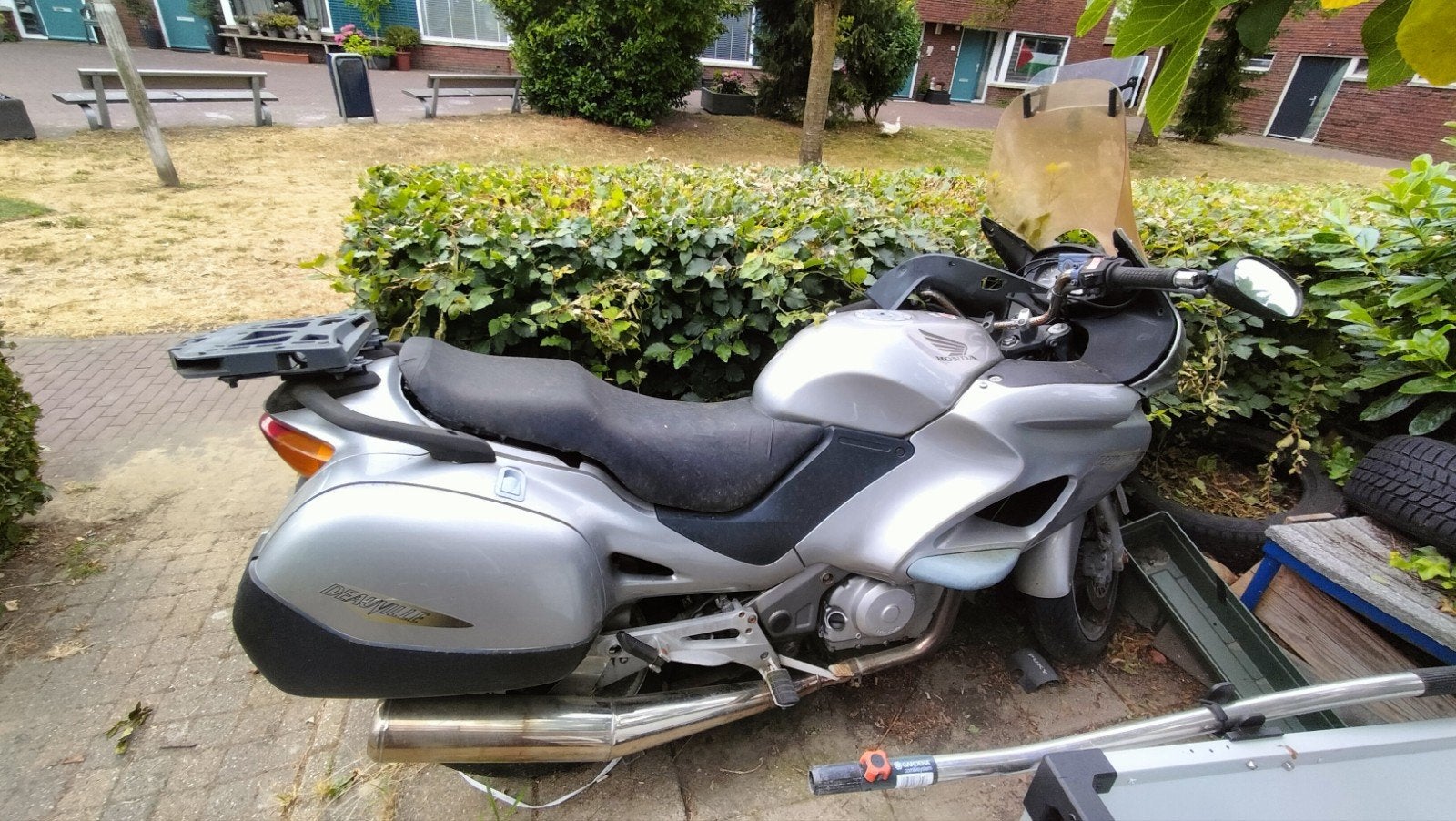 Honda Deauville sloop of loop, Motoren, Motoren | Honda, Particulier, Toermotor, Cardan-aandrijving, Handvatverwarming, Gebruikt