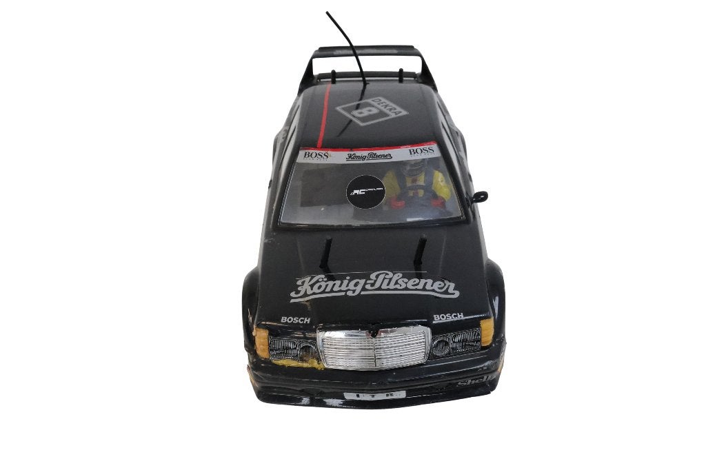 Tamiya 58108 Mercedes Benz 190E Königs Pilsener TA-01 1/10, Elektro, Gebruikt, Verzenden, Schaal 1:10